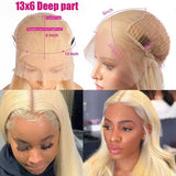 613 Honey Blonde HD Lace Wigs Body Wave Human Hair Wigs