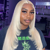 Layered 613 Light Blonde Wig HD Lace Front Human Hair Wigs Brazilian Hair
